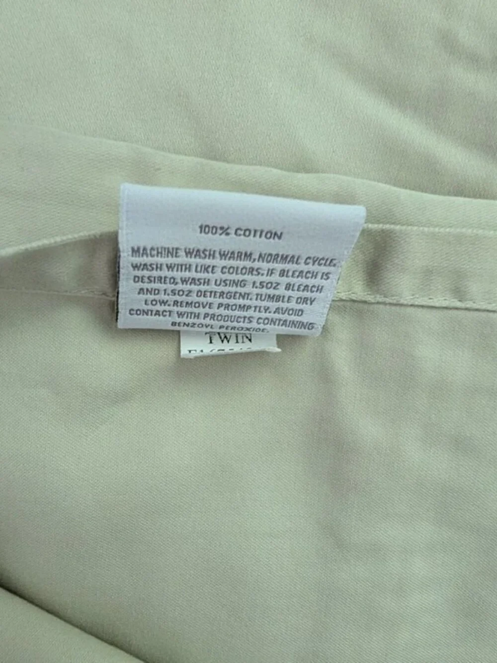 Threshold 100% Cotton Light Green Flat and Fitted‎ Sheets -Twin